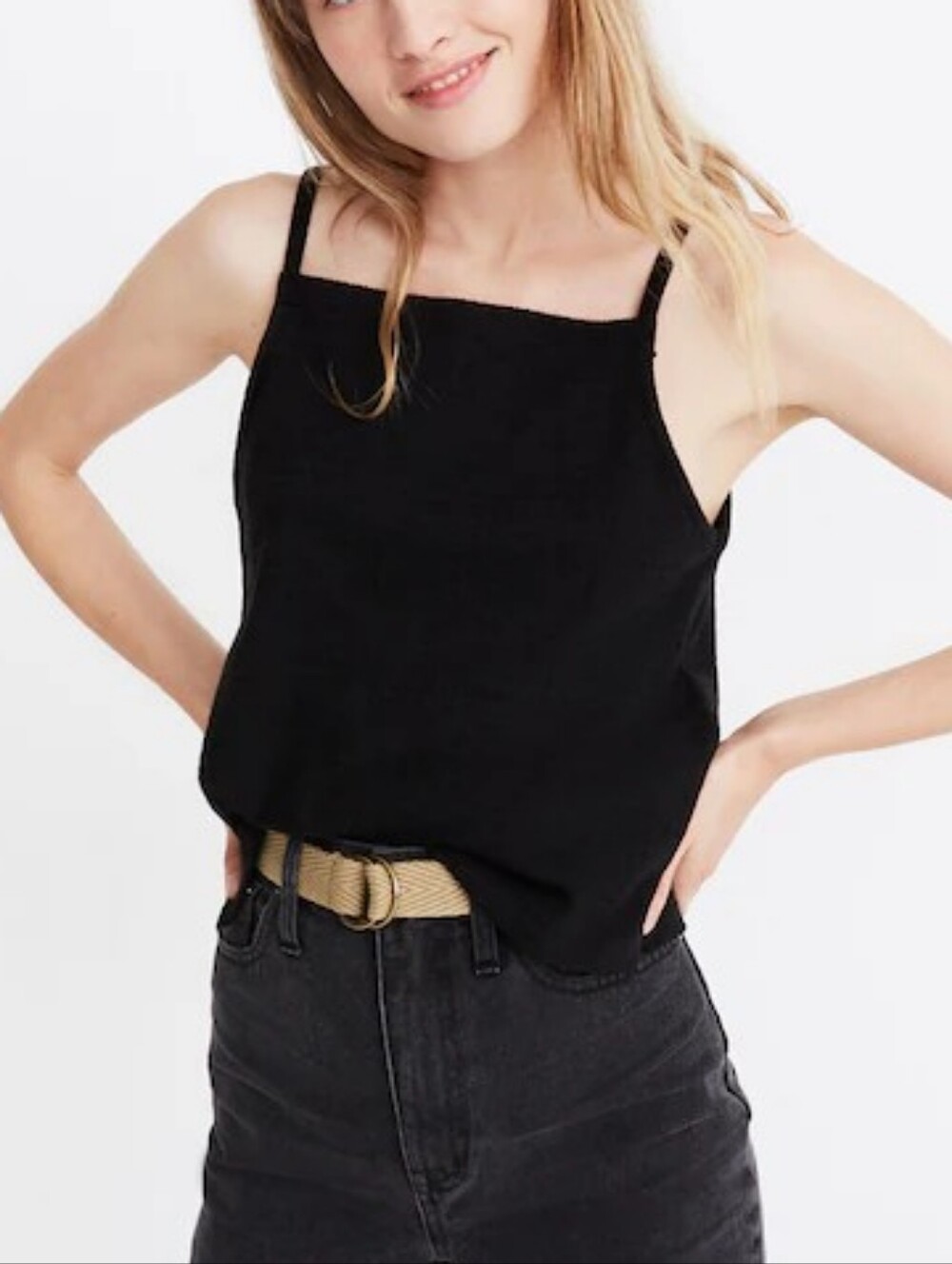 Madewell Apron Tank Top